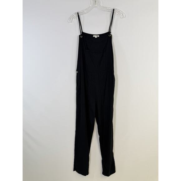 Amuse Society Pants - Amuse Society Jumpsuit Romper Size M Black Casual Lagenlook Comfy